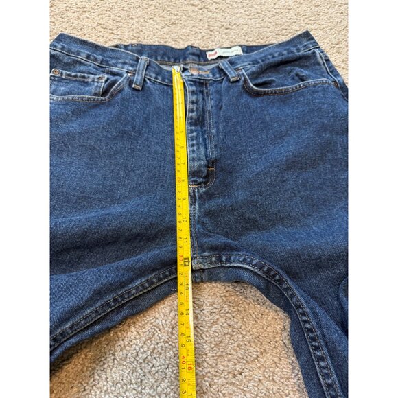 Wrangler Mens Premium Quality Regular Fit Jeans Blue Size 36X32 Western Work - Picture 4 of 11